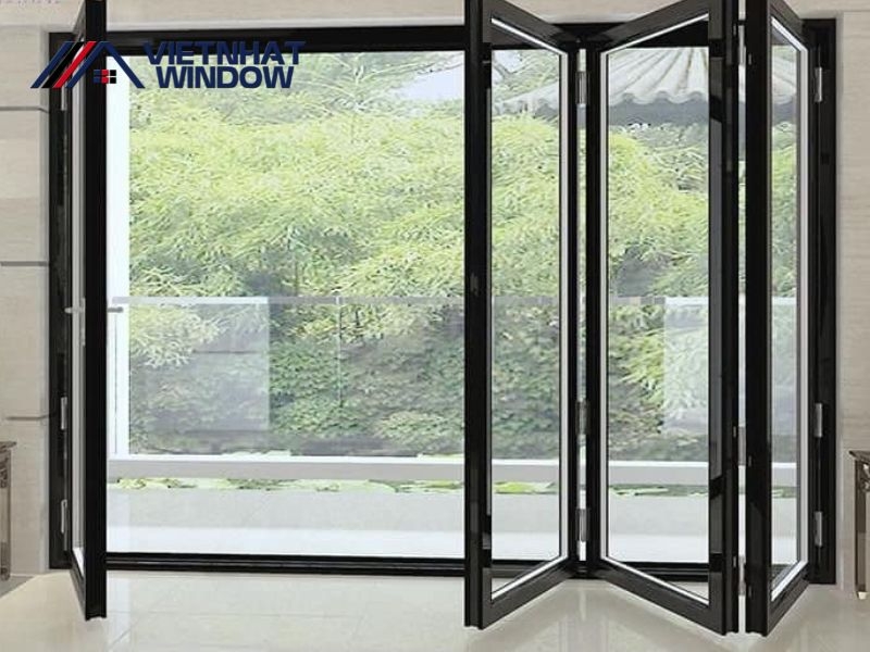 Các mẫu cửa đi xếp trượt được yêu thích năm 2025