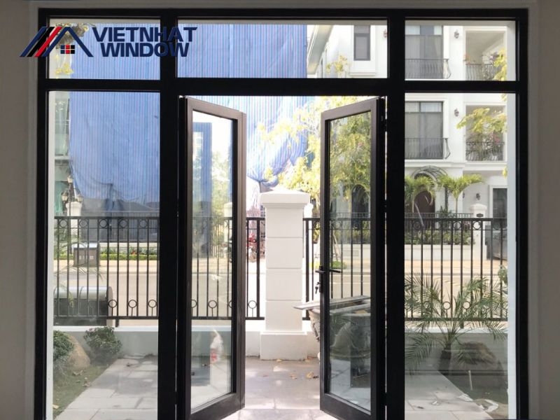 Tất tần tật thông tin về kích thước cửa đi 2 cánh mở quay